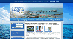 Desktop Screenshot of campingsogno.com